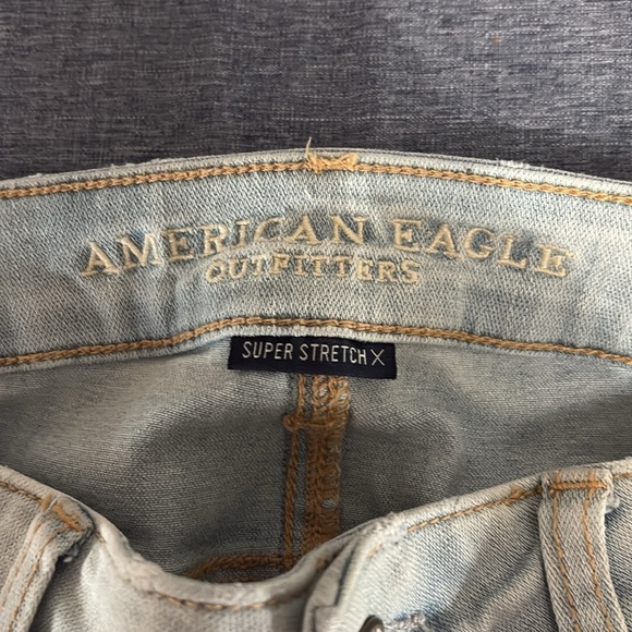 American Eagle Women’s Sz 10 Super Stretch X Superlow Jegging - Picture 3 of 7